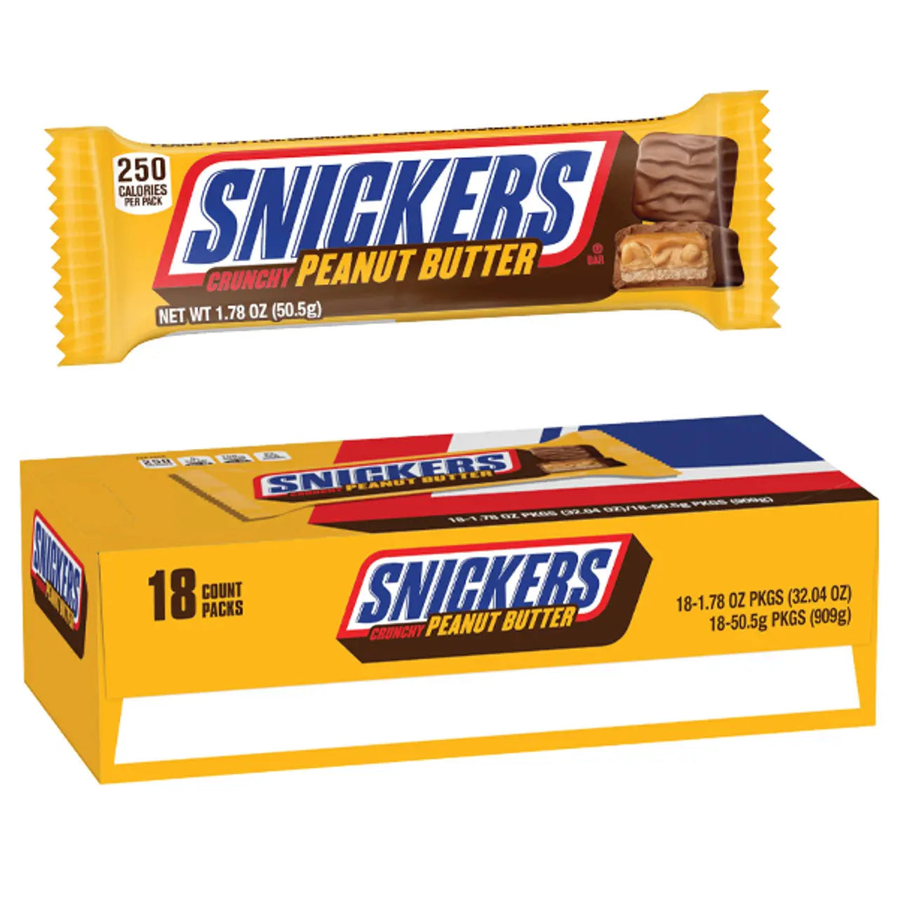 KS SNICKERS PEANUT BUTTER 18 CT