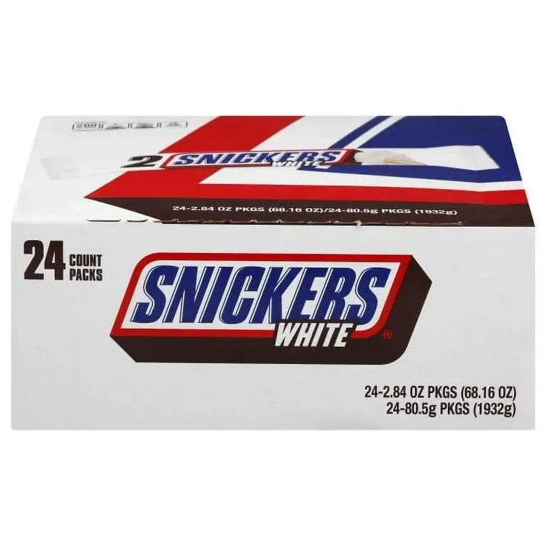 KS SNICKERS WHITE 24CT