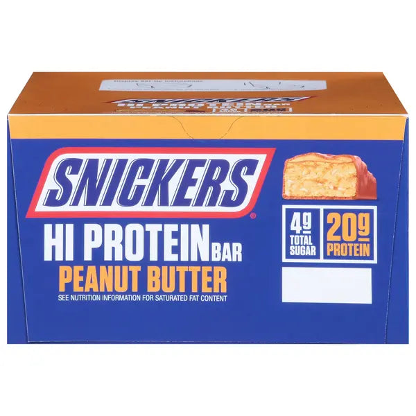 SNICKERS HIGH PROTEIN PNT BUTTER 12CT