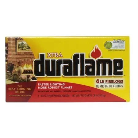 FIRE LOG DURAFLAME 6/6LB