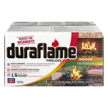 FIRE LOG DURAFLAME 6/2.5LB