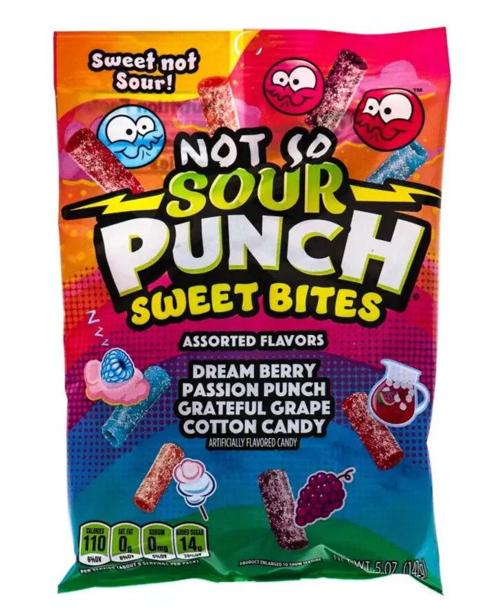 PEG SOUR PUNCH BITES SWEET BITES 6/5OZ