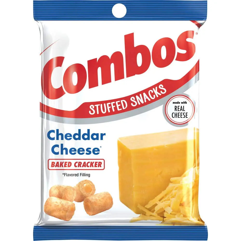 COMBOS LG CHEDDER CHEESE CRAKER 12 CT