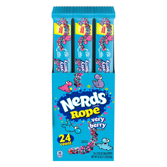 NERDS ROPE VERY BERRY 24CT