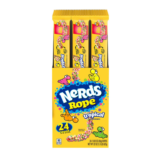 NERDS ROPE TROPICAL 24CT