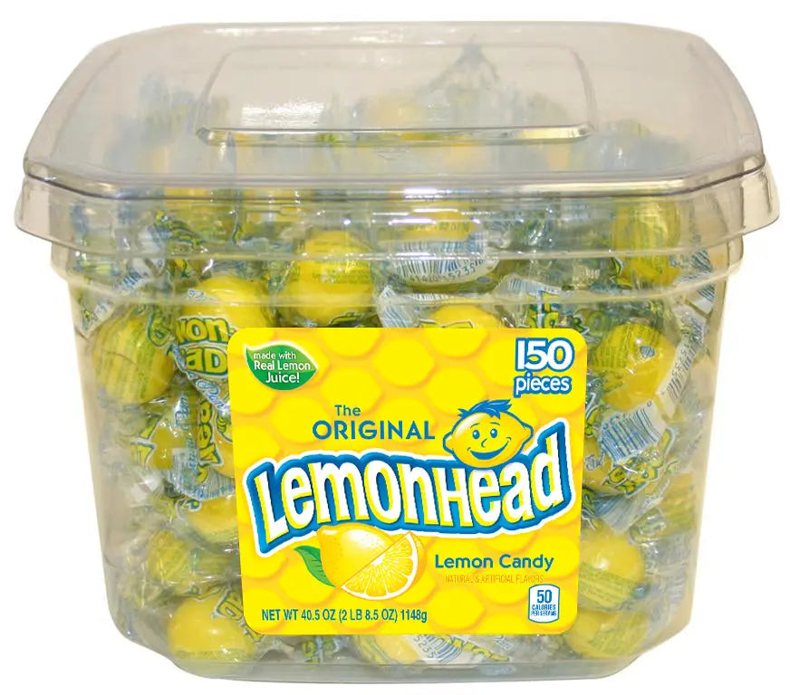 LEMON HEAD JAR 150 CT