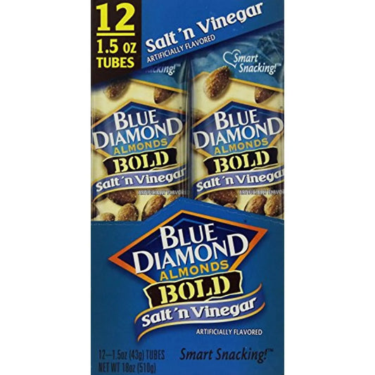 BLUE DIAMOND TUBES BOLD SALT & VINEGAR 1.5OZ/12CT