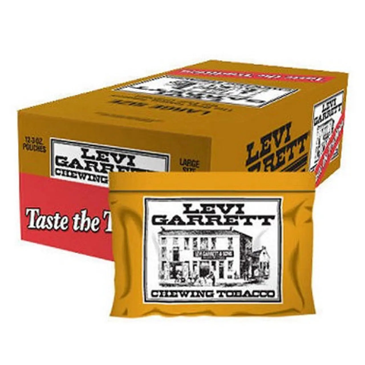 LEVI GARRETT CHEWING TOBACCO 12CT