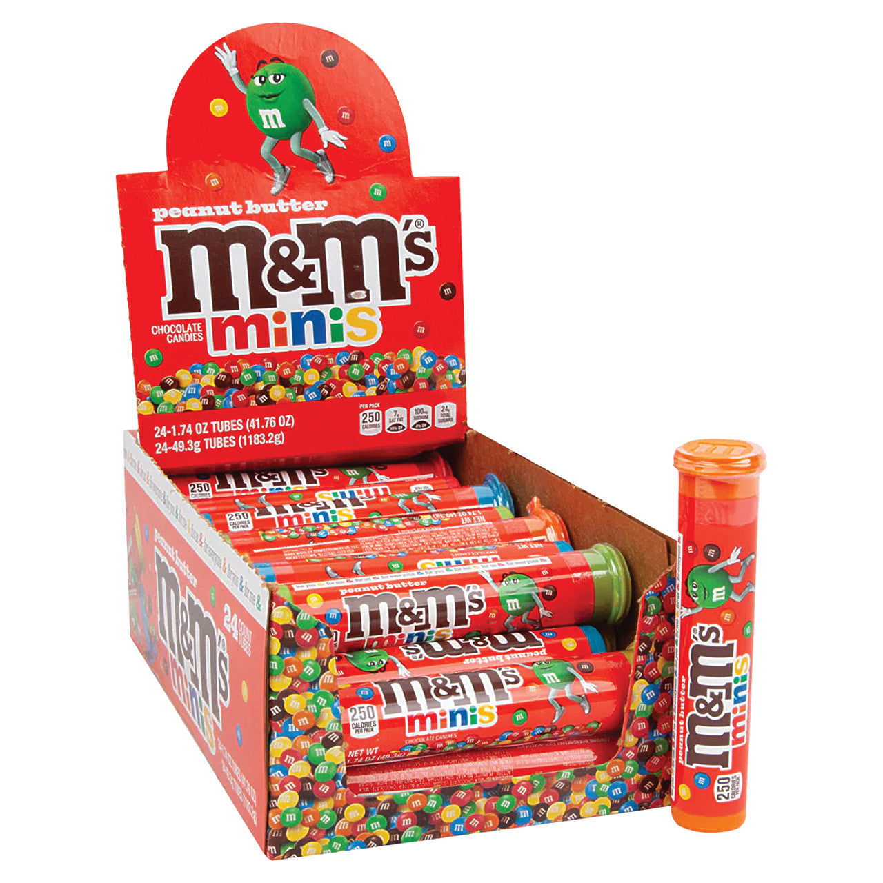 KS M & M MINI TUBES PB 24CT