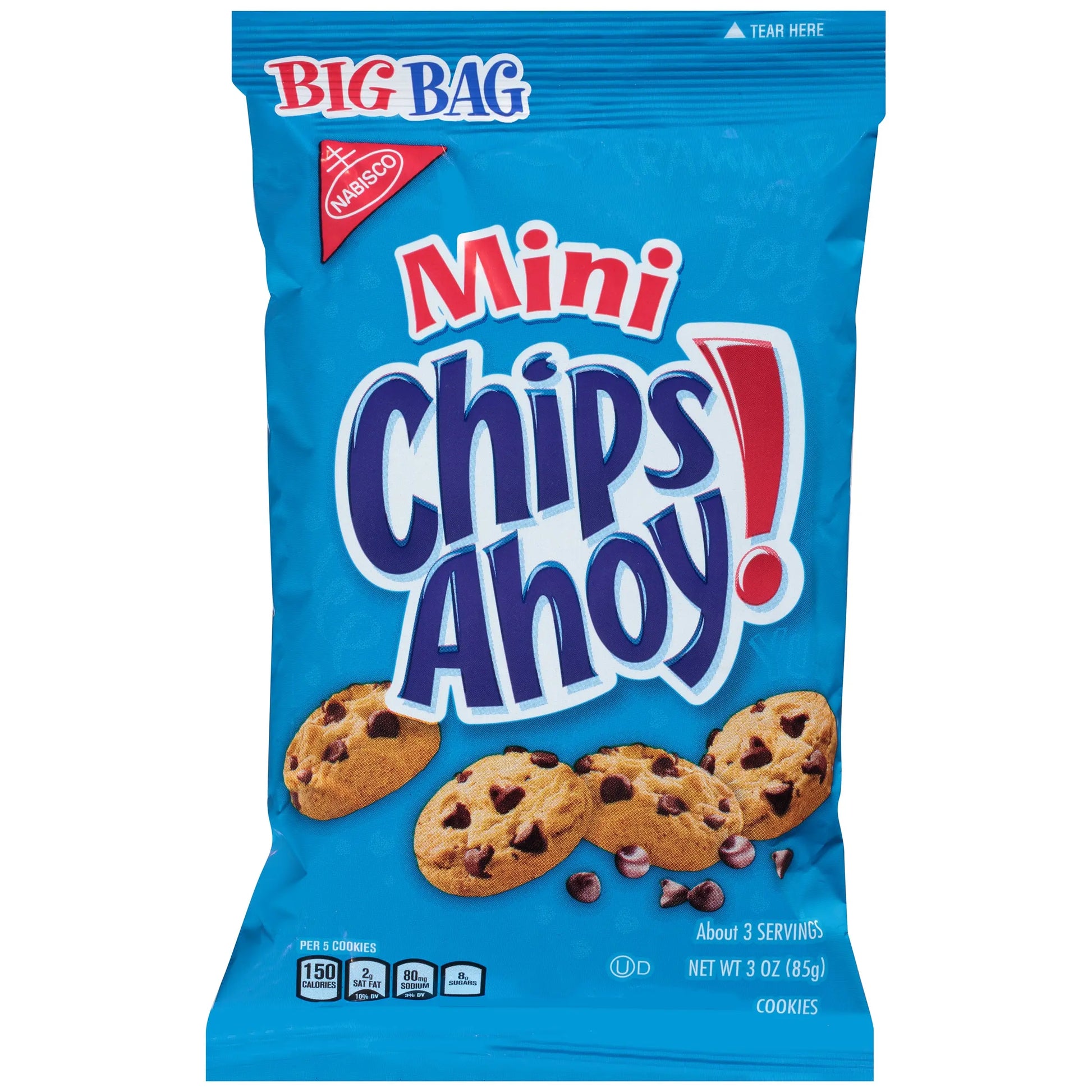 NAB BAG CHIPS AHOY 6CT