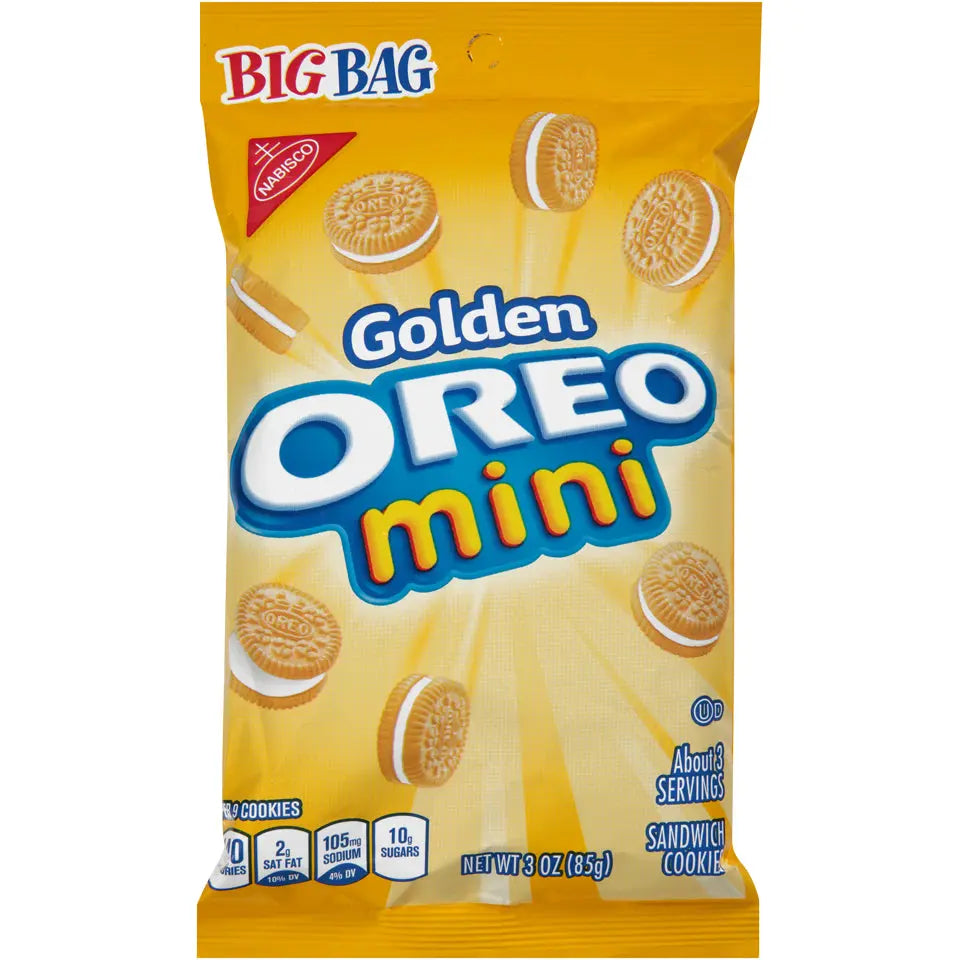 NAB BAG MINI OREO GOLDEN 6CT