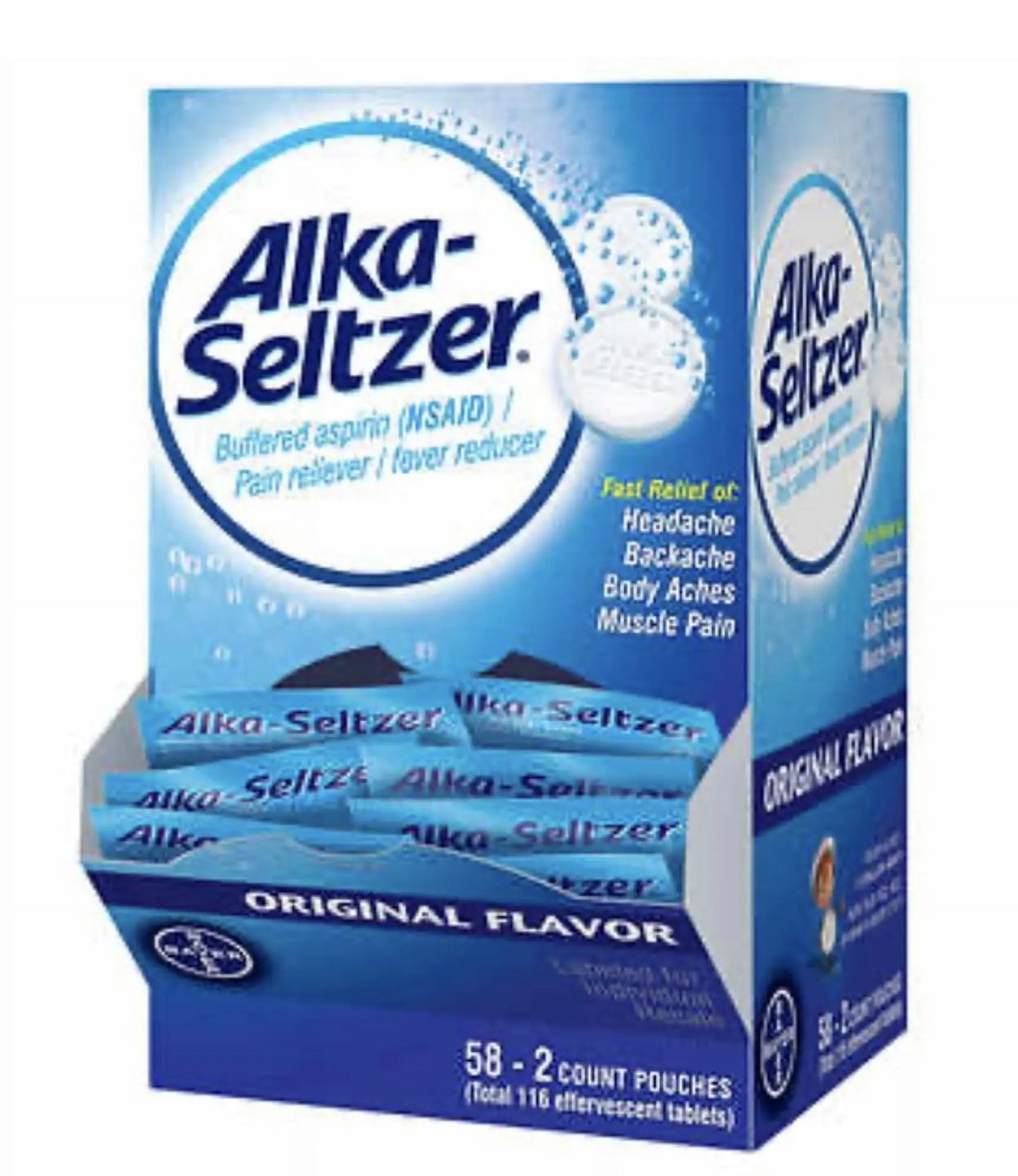 ALKA SELTZER ORIG 58/2CT