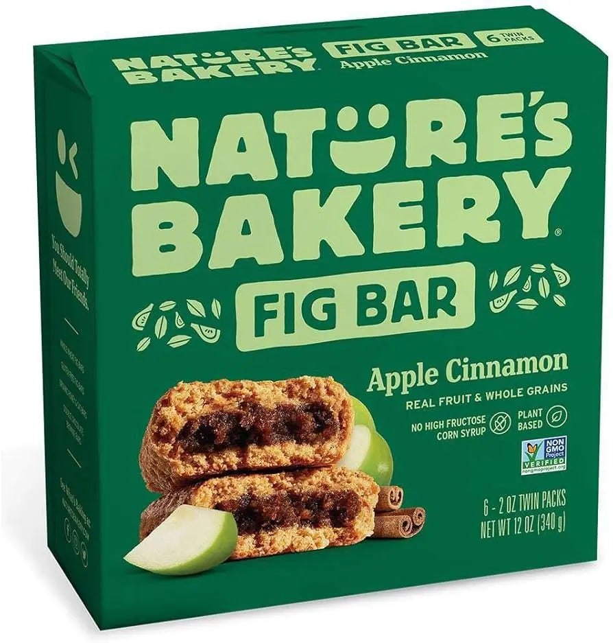 NATURES BAKERY FIG BAR APPLE CINNAMON 12CT