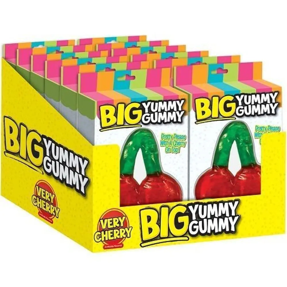 BIG YUMMY GUMMY VERY CHERRY 12CT