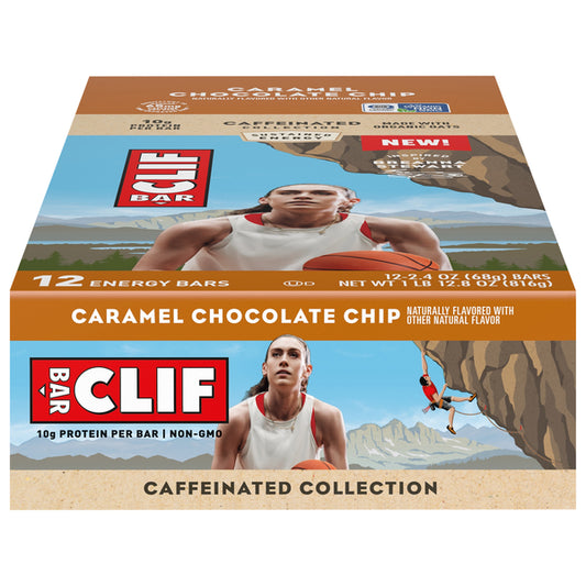 CLIFF BAR CARAMEL CHOC CHIP 12CT
