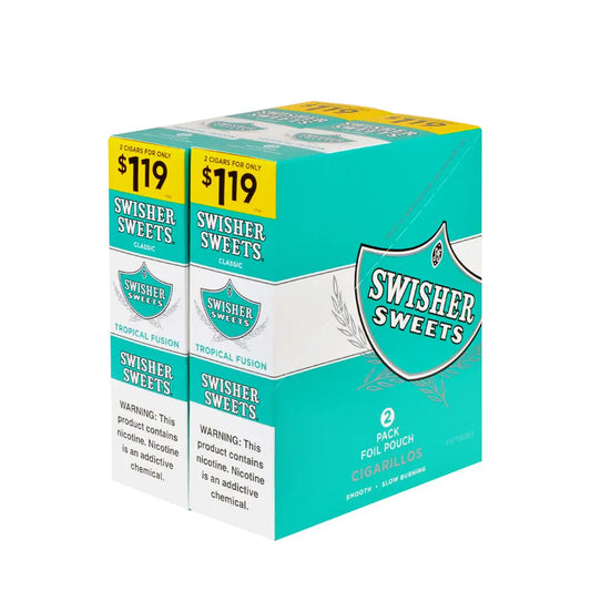 SWISHER 2/$1.19 TROPICAL 30/2PK
