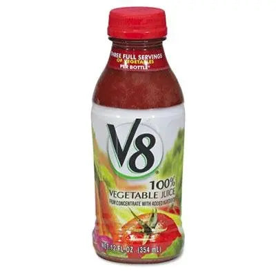 V8 VEGETABLE PLASTIC JUICE 12 OZ