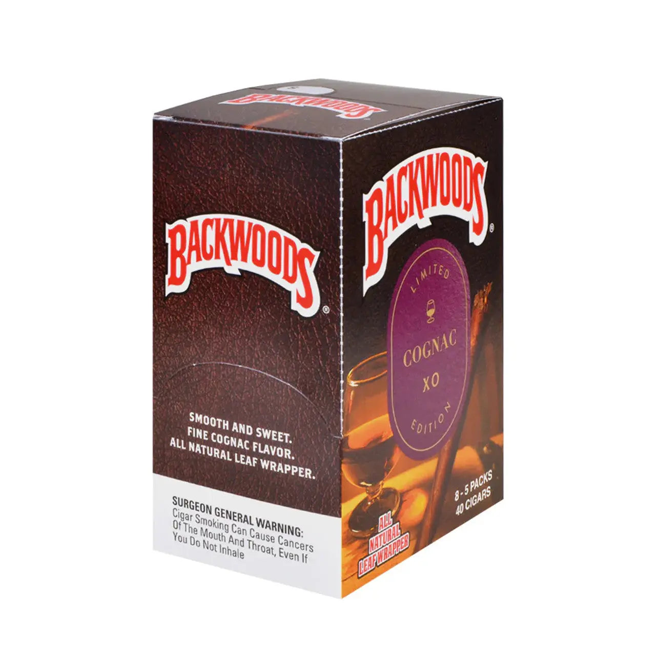 BACKWOODS 8/5PK COGNAC
