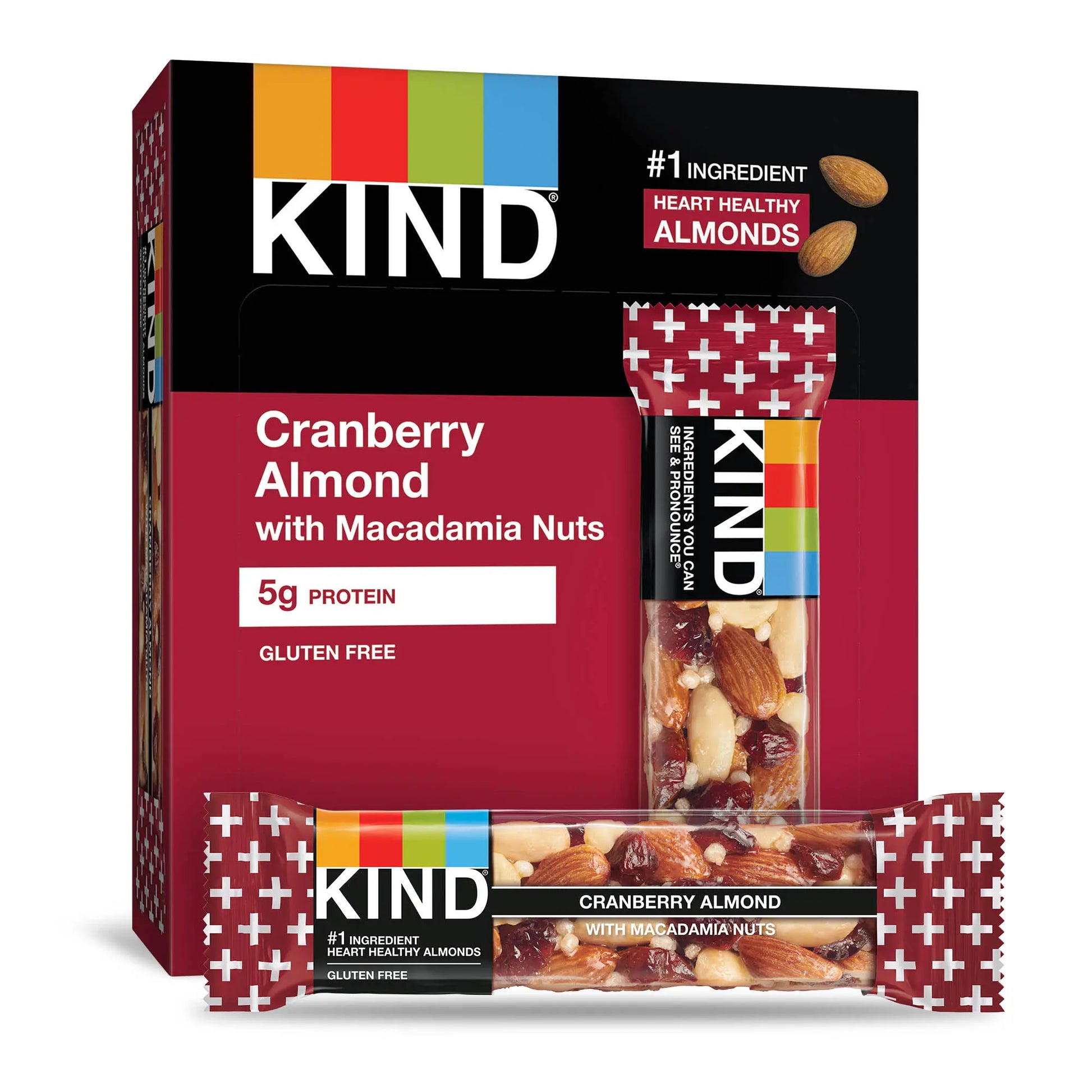 KIND CRANBERRY ALMOND 12 CT