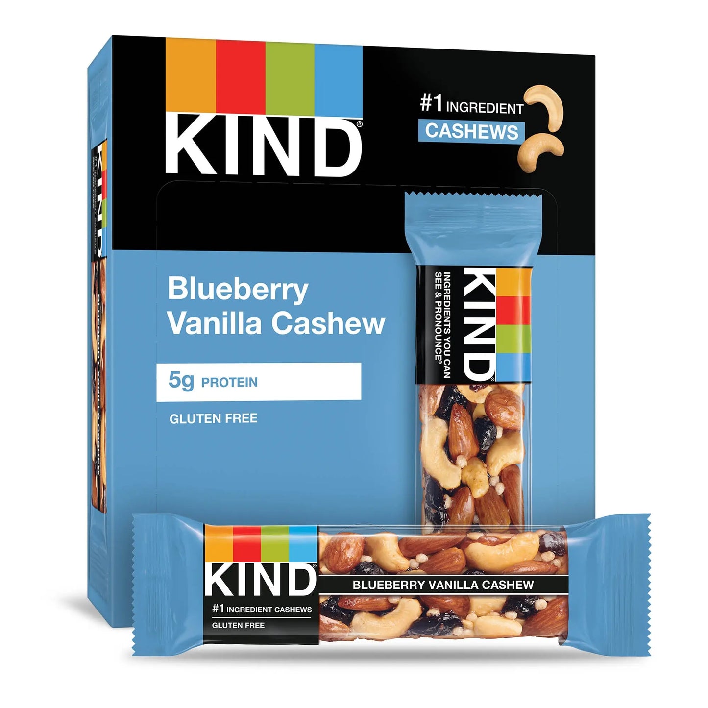 KIND BLUEBERRY VANILLA CASHEW 12 CT