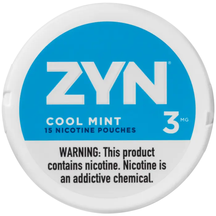 ZYN 3MG COOL MINT NICOTINE POUCHES 5CT