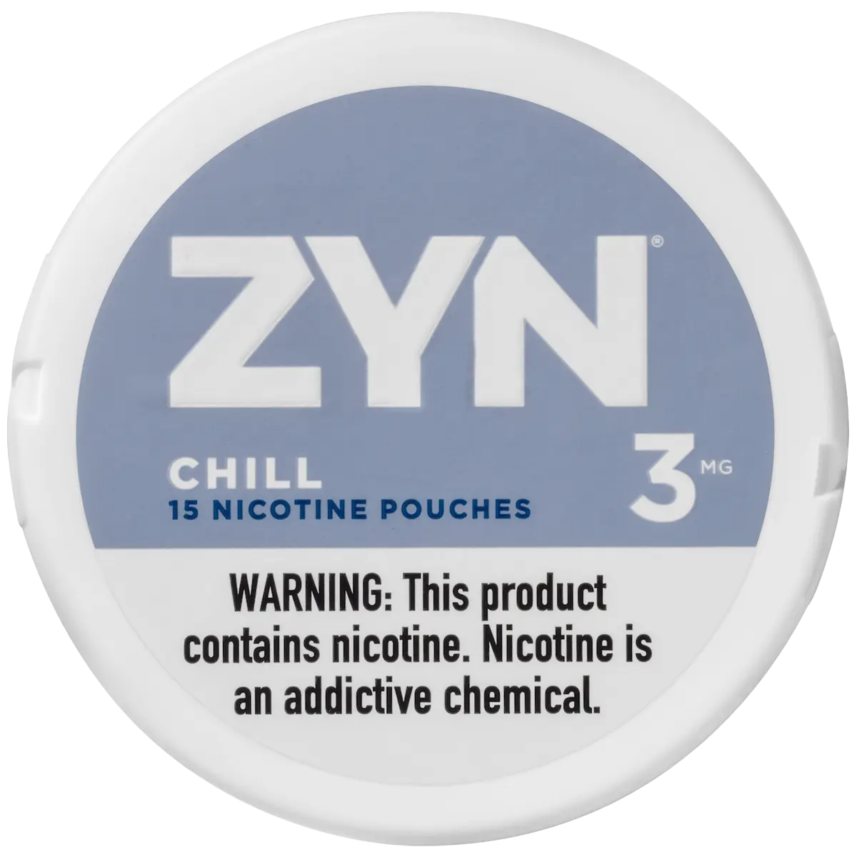 ZYN 3MG CHILL NICOTINE POUCHES 5CT