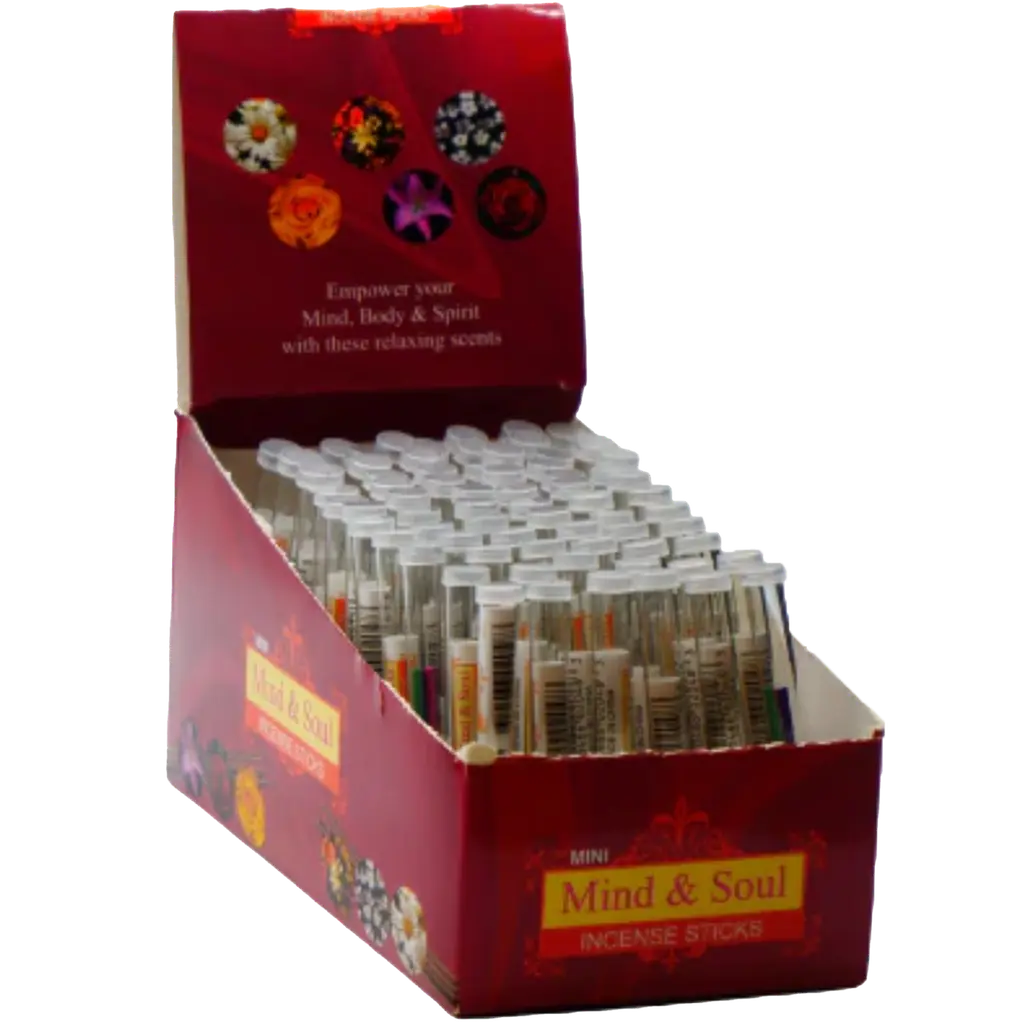INCENSE MIND & SOUL STICKS 72CT