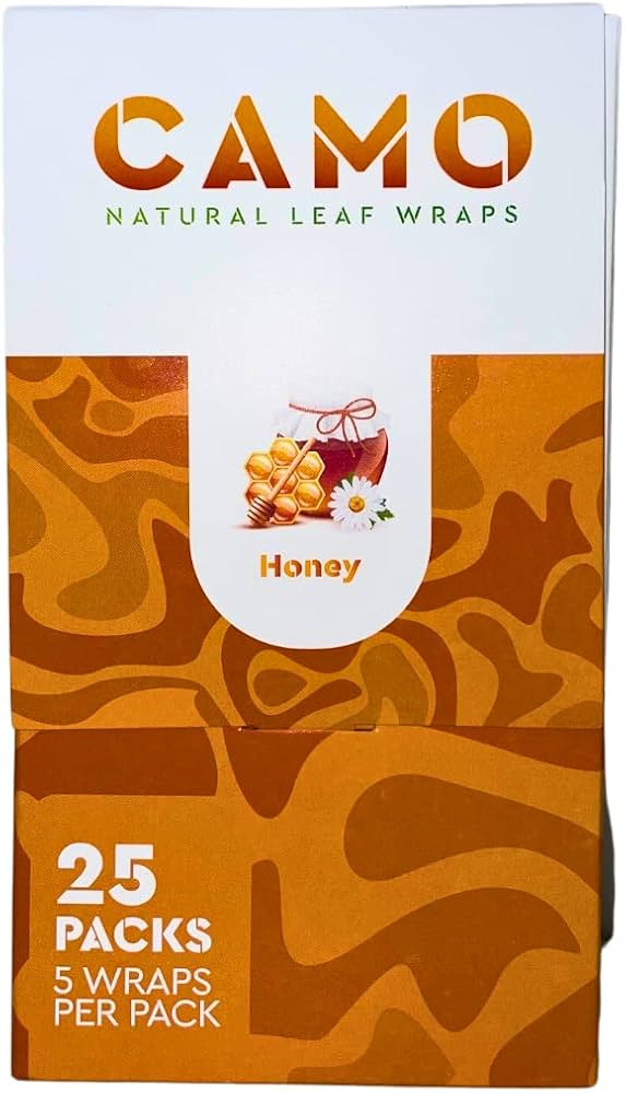 CAMO WRAP HONEY PP1.85 10/5PKS