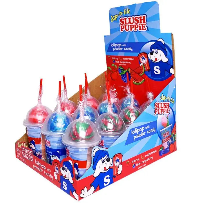 KOKO'S DIP-N-LIK SLUSH PUPPY CANDY 12CT