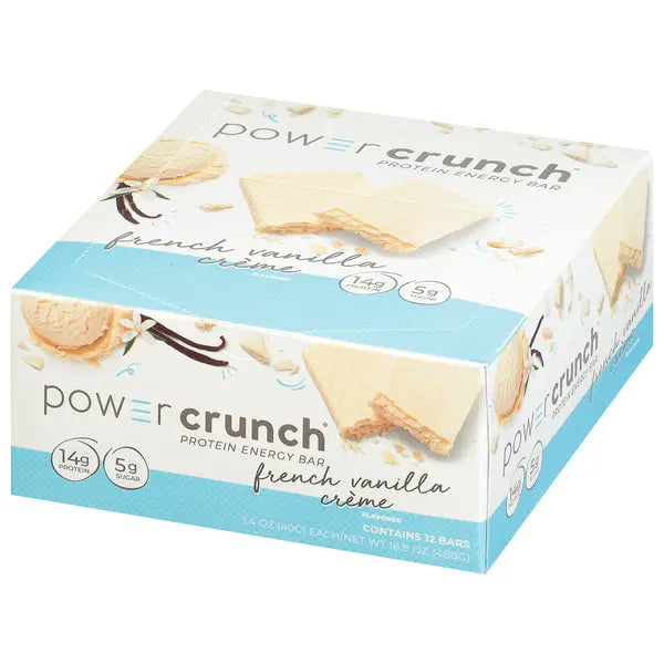 POWER CRUNCH BAR FRENCH VANILLA 12CT