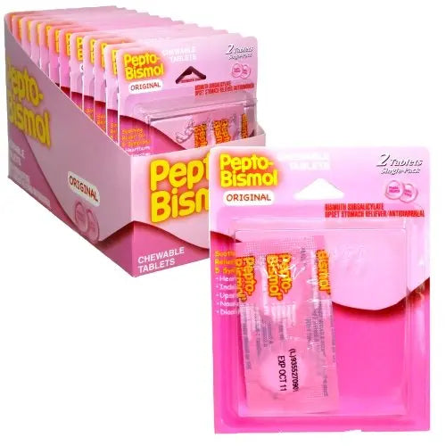 BLISTER PEPTO BISMOL 12 CT