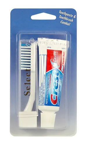 BLISTER CREST TOOTHPASTE W/TOOTHBRUSH 6CT