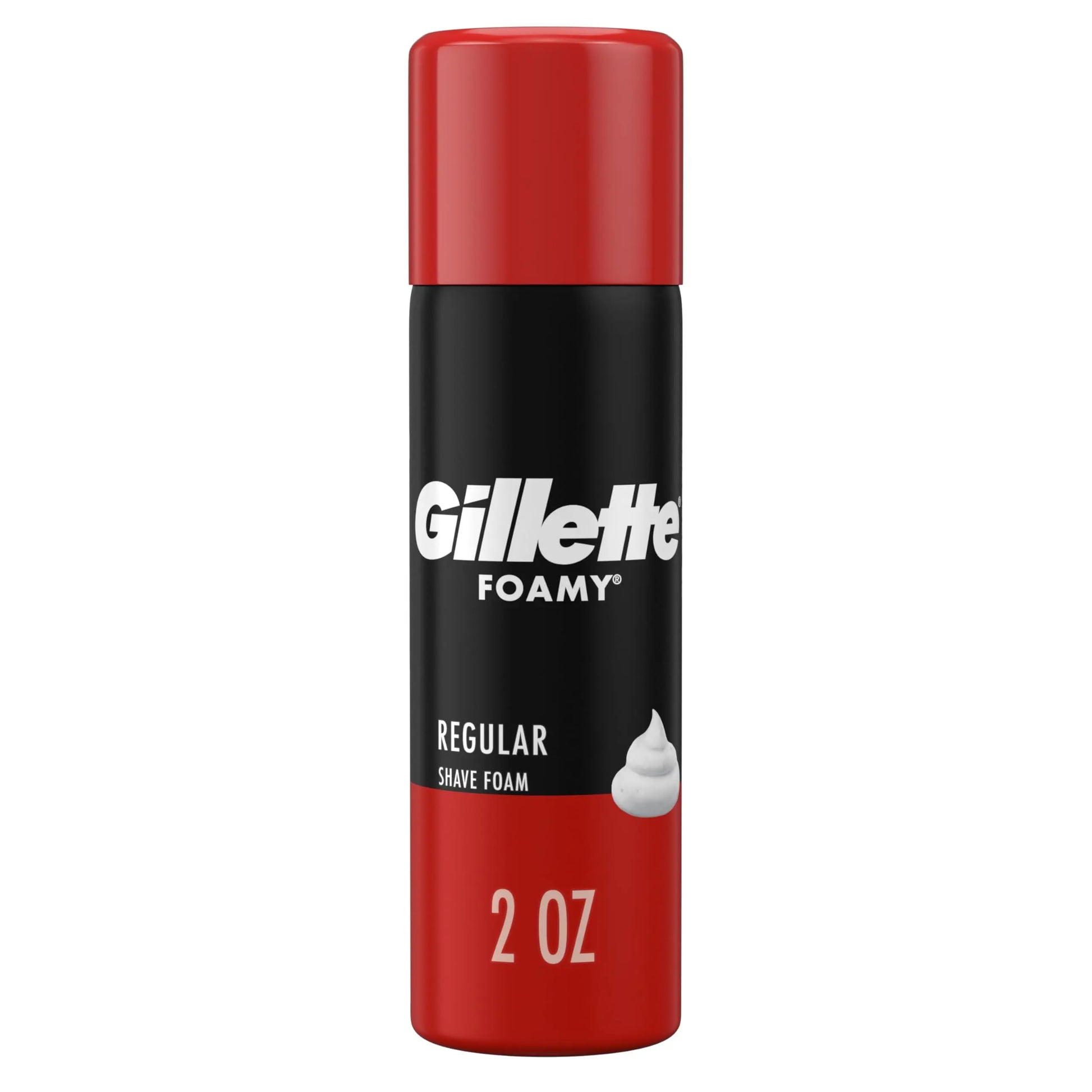 BLISTER GILLETTE FOAMY REG 6/2 OZ