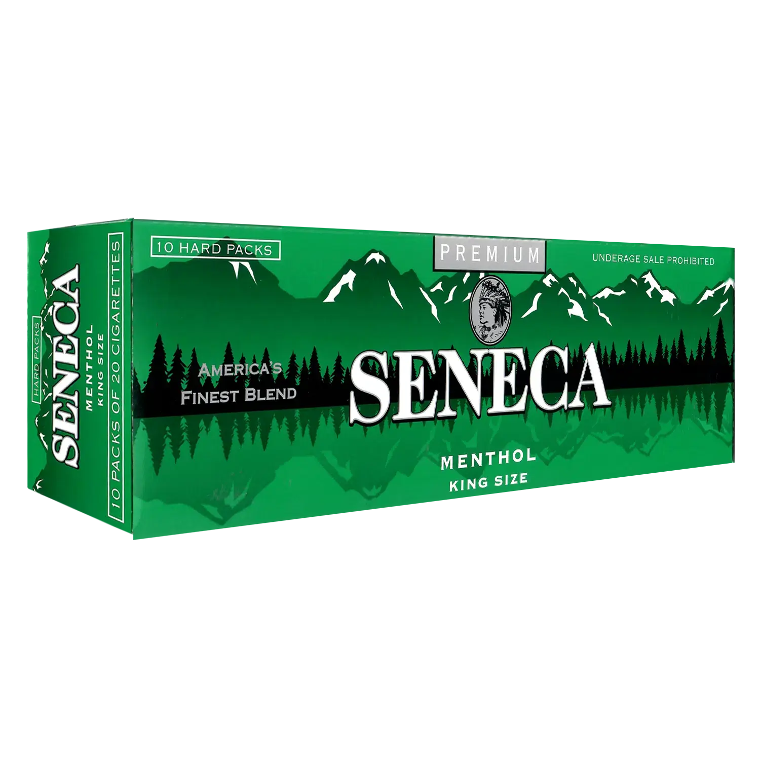 SENECA CIGARETTES KS MENTHOL BOX