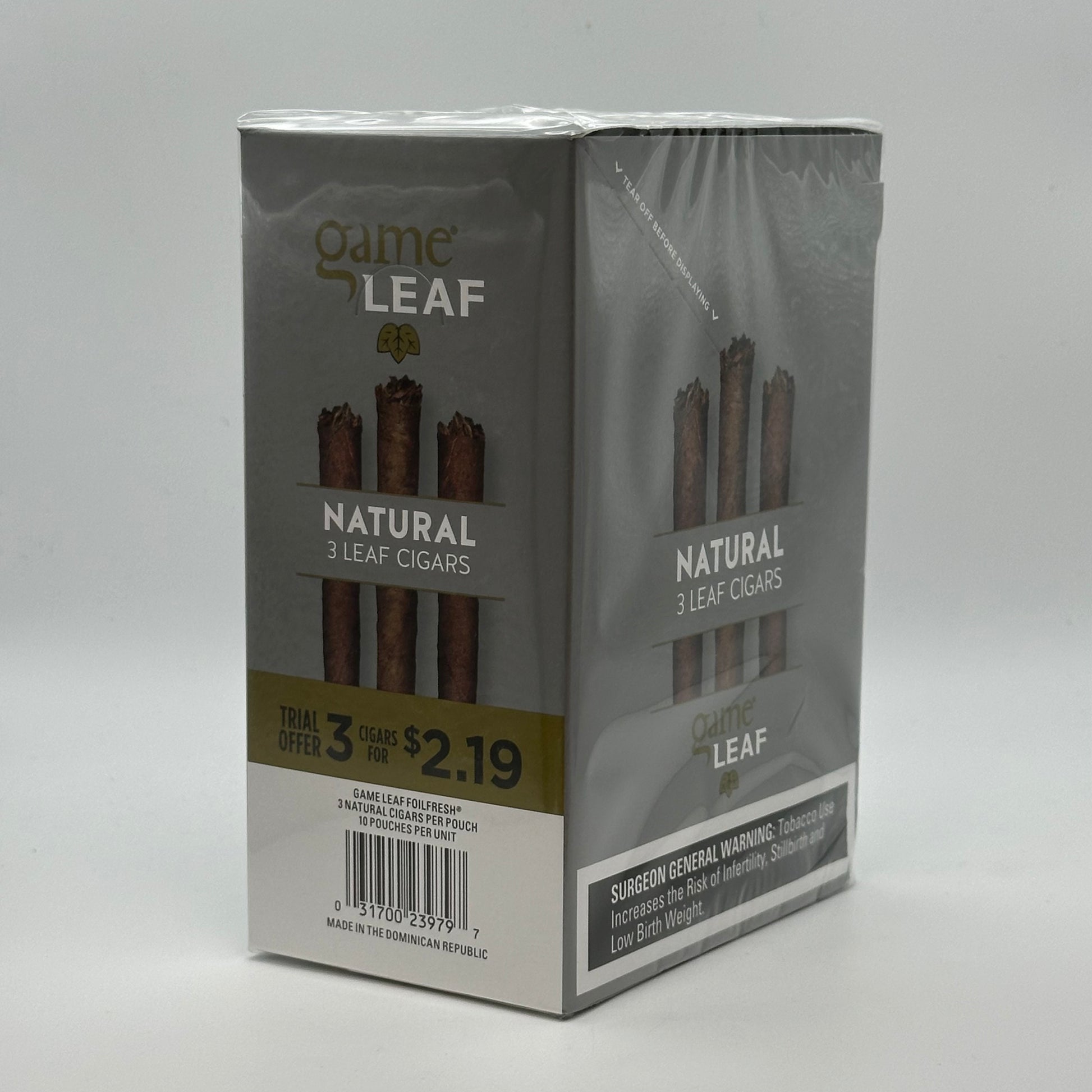 Game Leaf 3/$1.29 Natural - Chase Cash & Carry