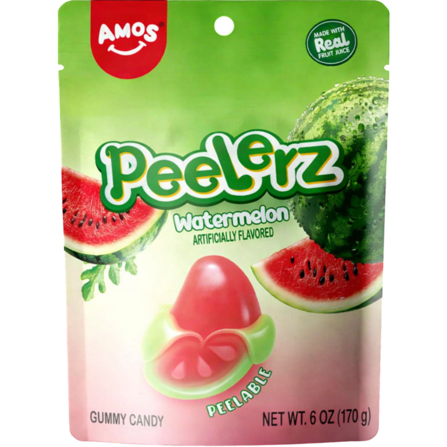 PEG PEELERZ GUMMY WATERMELON 6/6OZ