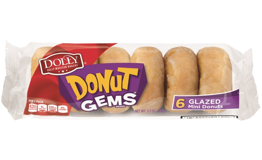 DOLLY GLAZED MINI DONUTS 10CT 6PK