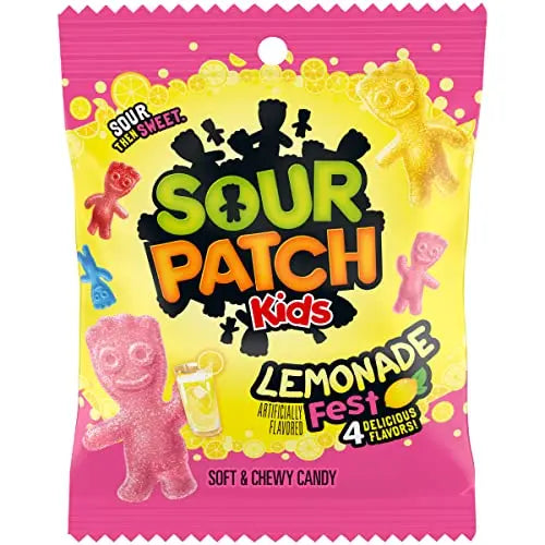 PEG SOUR PATCH KIDS LEMONADE 6/3.6OZ