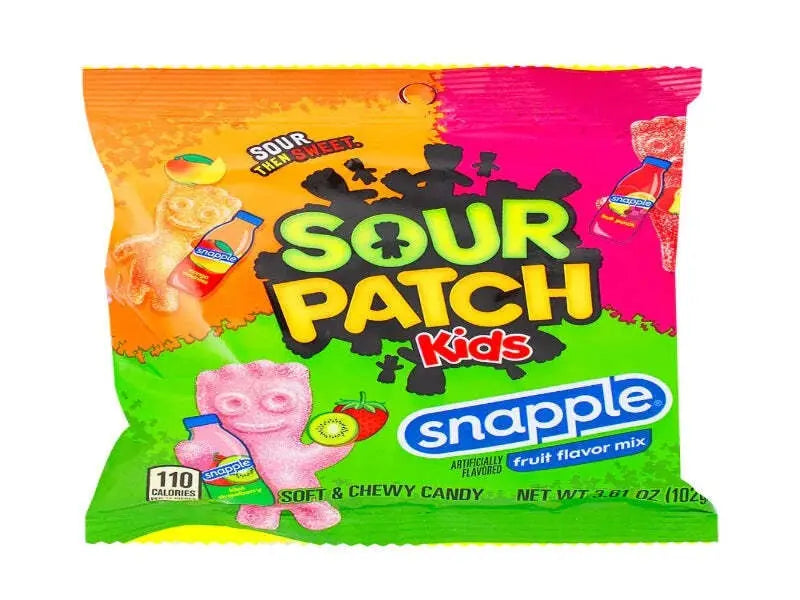 PEG SOUR PATCH KIDS SNAPPLE 6/3.6OZ