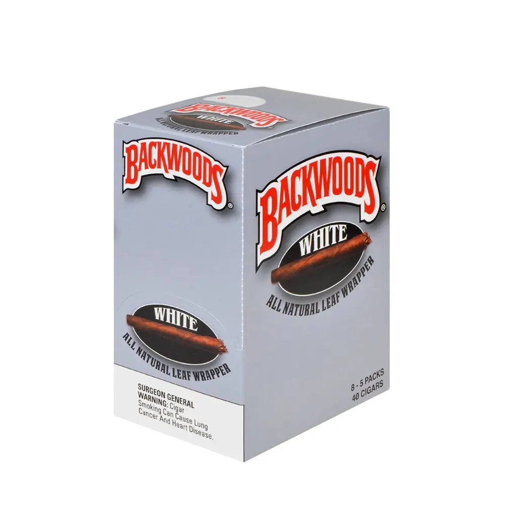 BACKWOODS 8/5PK WHITE