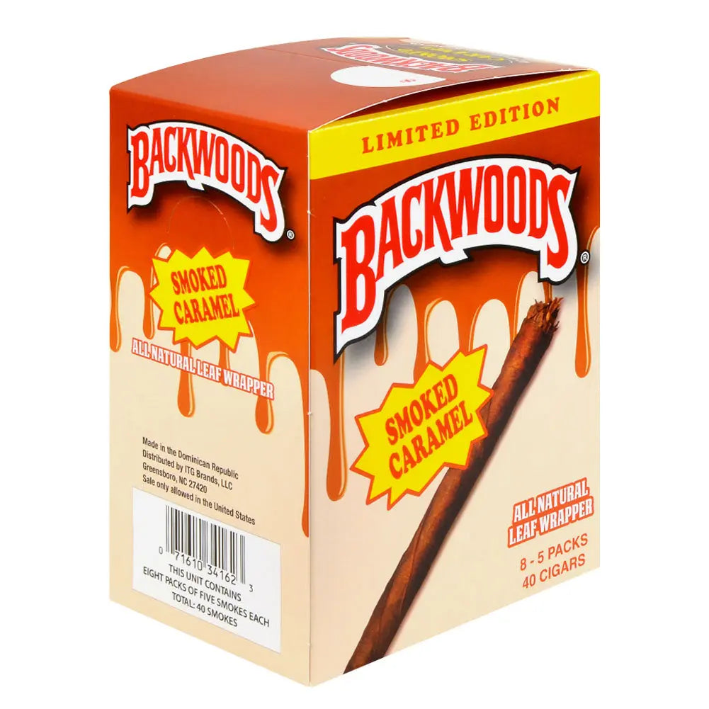 BACKWOODS 8/5PK SMOKED CARAMEL