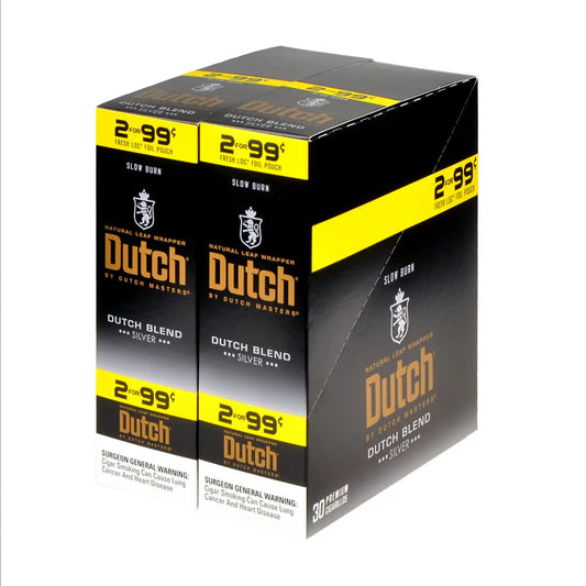 DUTCH MASTER 2/99C SILVER 30/2 PK