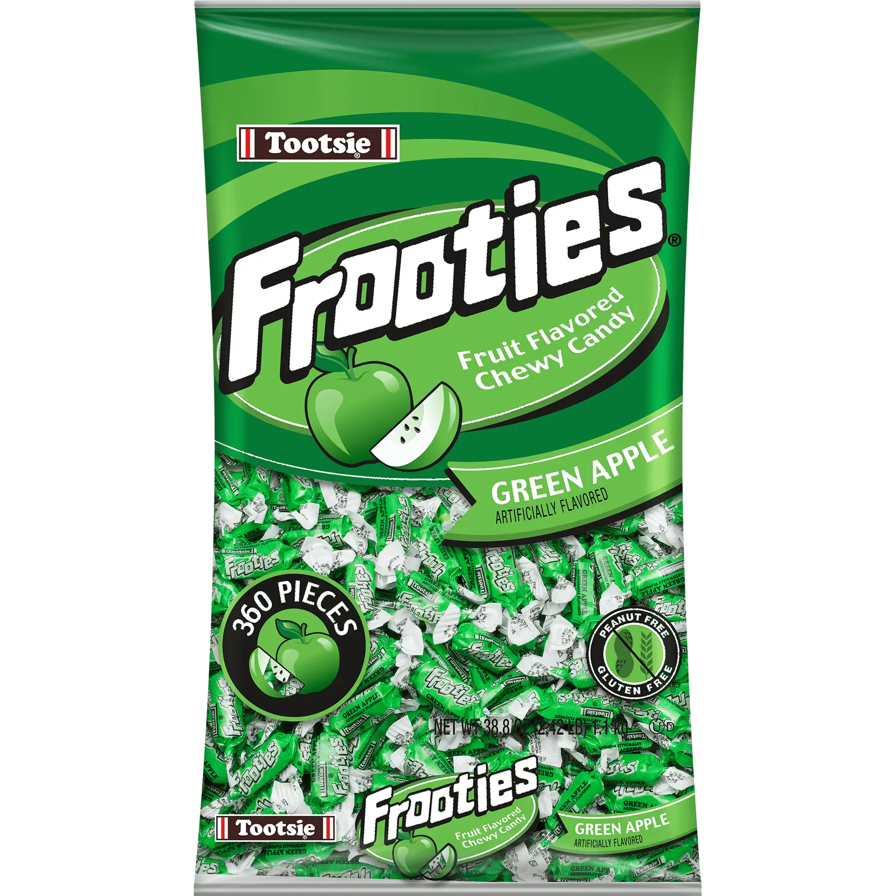 FROOTIES GREEN APPLE 360CT