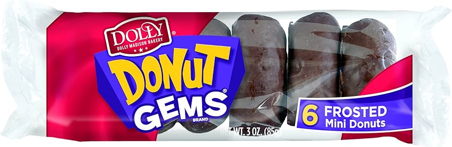 DOLLY FROSTED MINI DONUTS 10CT 6PK