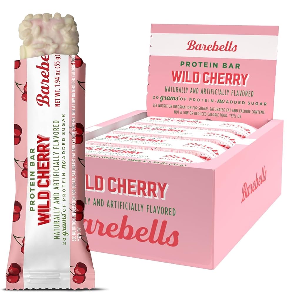 Barebells Protein Bar Wild Cherry 12CT