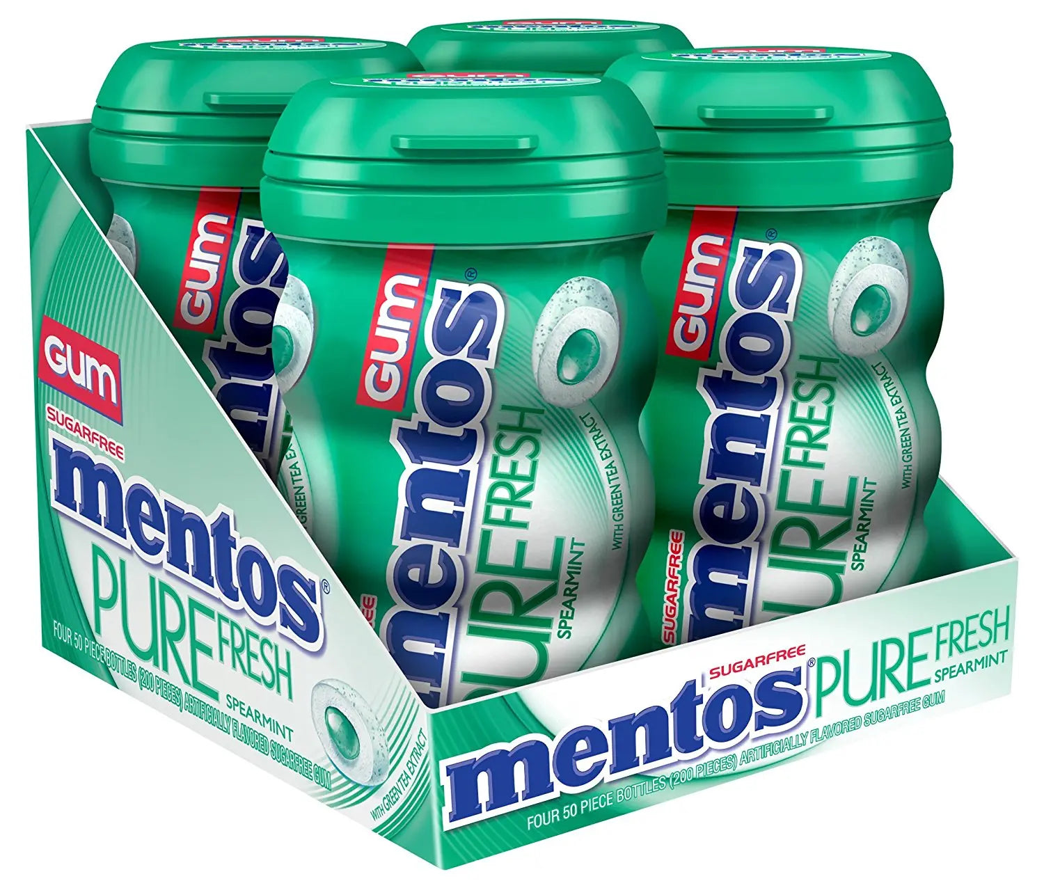 MENTOS GUM CUP SPEARMINT 4 CT