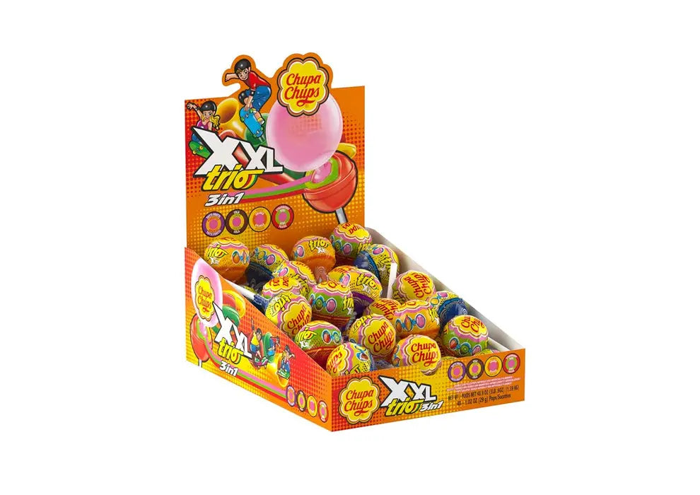 CHUPA CHUPS XXL TRIO 48CT