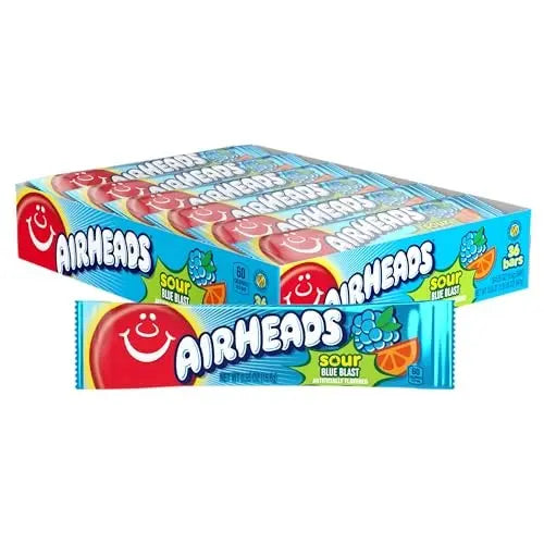 AIR HEADS 36CT SOUR  BLUE BLAST