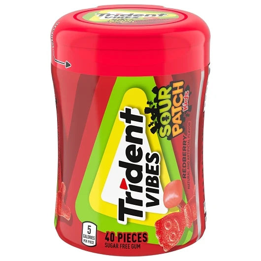 TRIDENT CAR CUPS VIBE REDBERRY 6CT