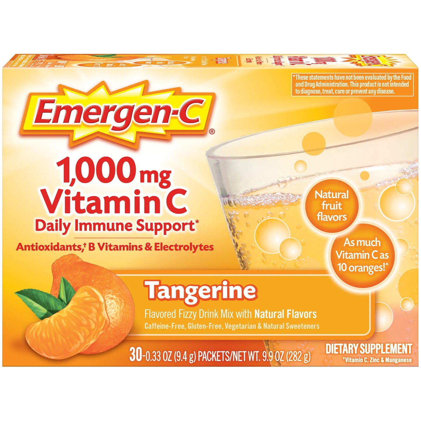 EMERGEN-C SUPER TANGERINE 30 CT